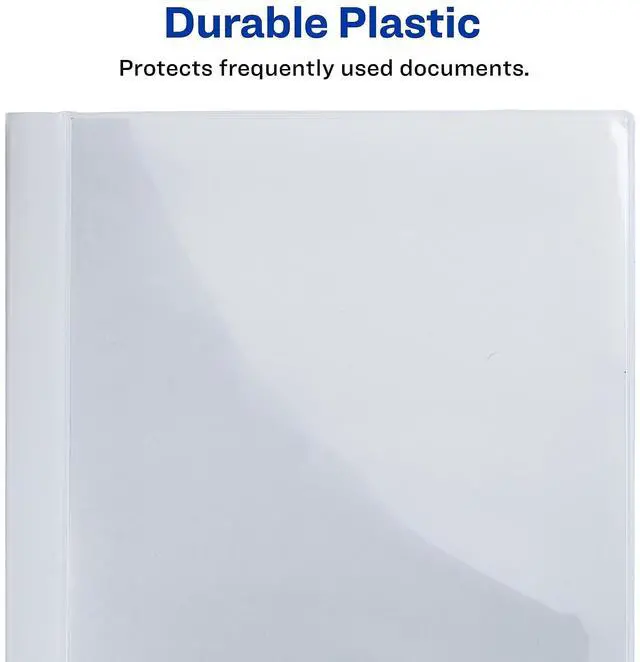 Alt view image 8 of 9 - Avery Presentation Book 12 Pockets 8-1/2"x11" White 47671