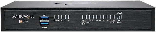Alt view image 2 of 10 - SonicWall TZ570 Firewall (Gen 7) w/ Secure Upgrade Plus (3-Year Essential Edition) | 02-SSC-5661