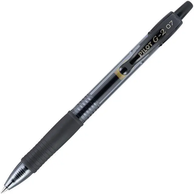 Main image of Pilot Gel Pen Retractable/Refillable Fine Point Black 31170