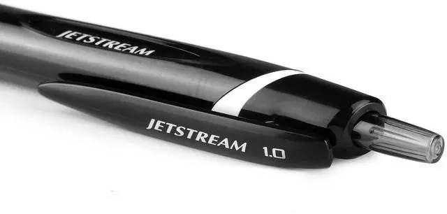 Alt view image 9 of 17 - Uni-ball Jetstream Elements Ballpoint Pen Medium 1 mm Assorted Ink 12 Pack 70171