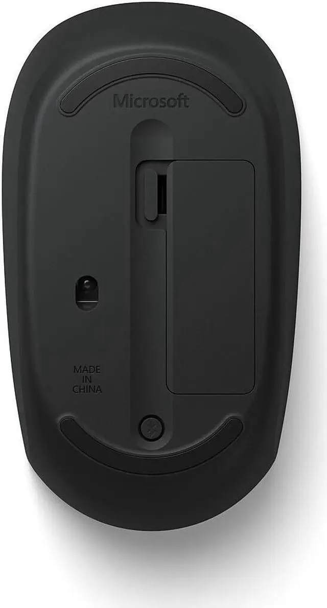 Alt view image 10 of 10 - Microsoft Bluetooth Mouse - Black. Comfortable design, Right/Left Hand Use, 4-Way Scroll Wheel, Wireless Bluetooth Mouse for PC/Laptop/Desktop, works with for Mac/Windows Computers