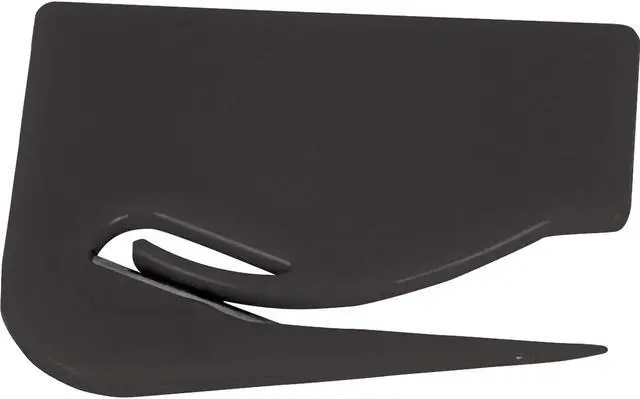 Alt view image 5 of 5 - Business Source Letter Opener Plastic 2-7/8"x2-1/8" Black 11818