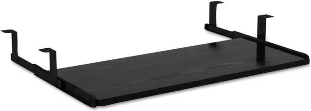 Alt view image 11 of 13 - Alera Valencia Series Underdesk Keyboard/Mouse Shelf
