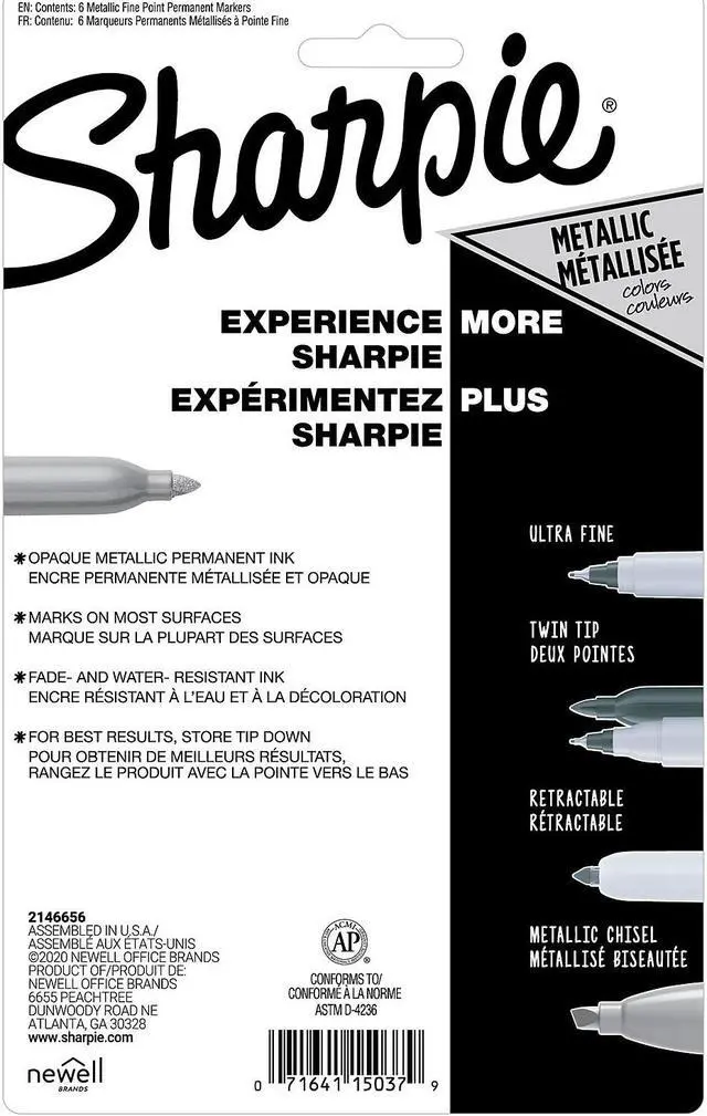 Alt view image 12 of 12 - SANFORD 307 Gel Pen .5mm Black Ink Dozen 1947087