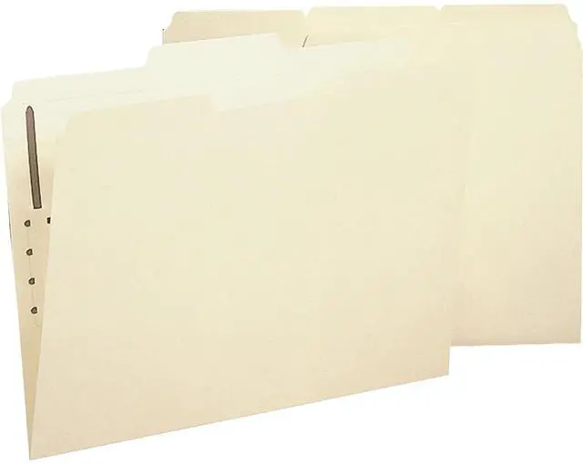 Alt view image 2 of 5 - Sparco Fastener Fldr w/2-Ply Tab 1 Fstnr 1/3 Tab Ltr 50/BX MA SP17212