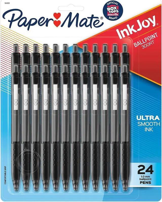 Main image of Paper Mate InkJoy 300 RT Retractable Ballpoint Pens Medium Point Black Ink