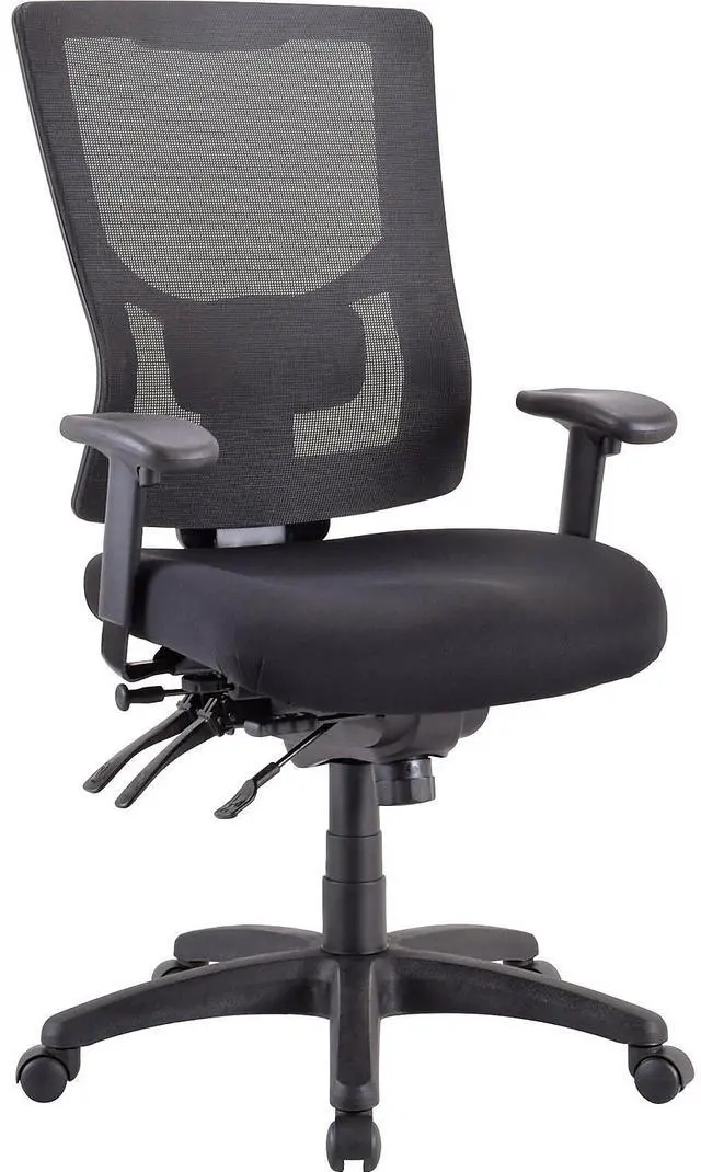 Alt view image 2 of 10 - Lorell Conjure Executive Mesh High-back Chair (LLR62000)