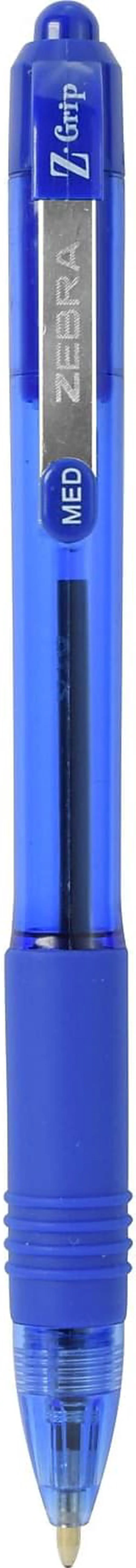 Alt view image 9 of 13 - ZEBRA PEN CORP. Z-Grip Retractable Ballpoint Pen Assorted Ink Medium 48/Pack 22048