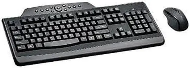 Alt view image 12 of 13 - Kensington Black Proprietary Interface RF Wireless Standard Wireless Media Desktop Set
