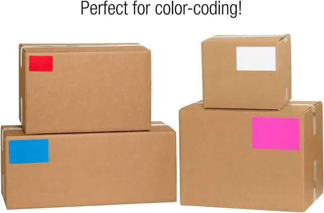 Alt view image 5 of 6 - TAPE LOGIC DL631L Inventory Rectangle Labels, 3"x4", Fluorescent Yellow, 500