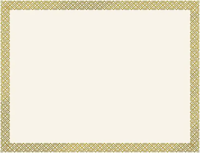 Main image of Great Papers Braided Foil 8.5 x 11 Certificates 963006