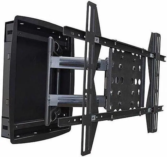 Alt view image 11 of 12 - Monoprice Recessed Full-Motion Articulating TV Wall Mount Bracket For TVs 42in to 63in | Max Weight 200lbs, VESA Patterns Up to 800x500
