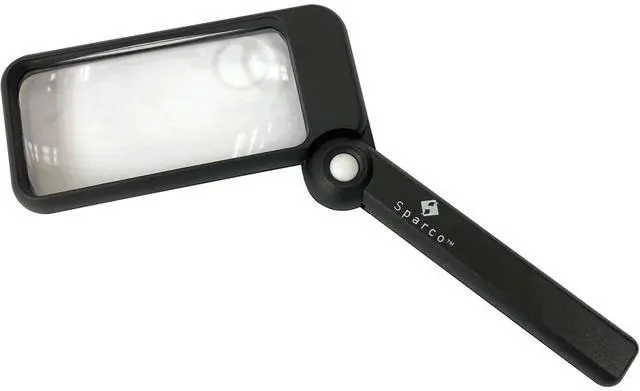 Main image of Sparco Rectangular Magnifier 2X Main W/4X Bifocal 2"x4" Black 01877