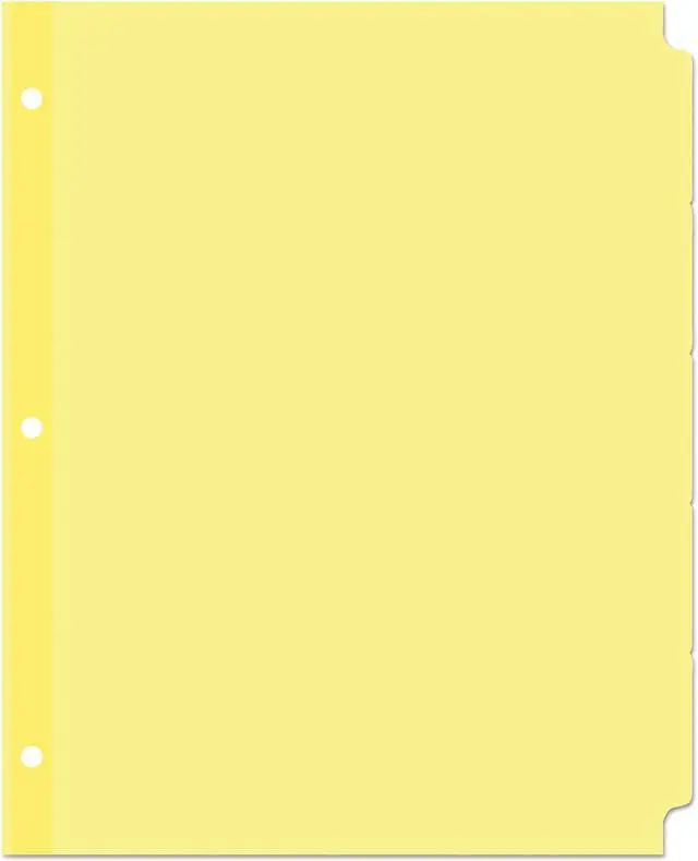 Alt view image 13 of 16 - Universal Self-Tab Index Dividers, 5-Tab, 11 X 8.5, Buff, 36 Sets 20836