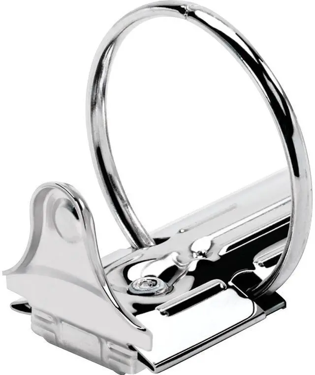 Alt view image 6 of 10 - Business Source D-Ring View Binder 1-1/2" Capacity 11x8-1/2" Black 28447