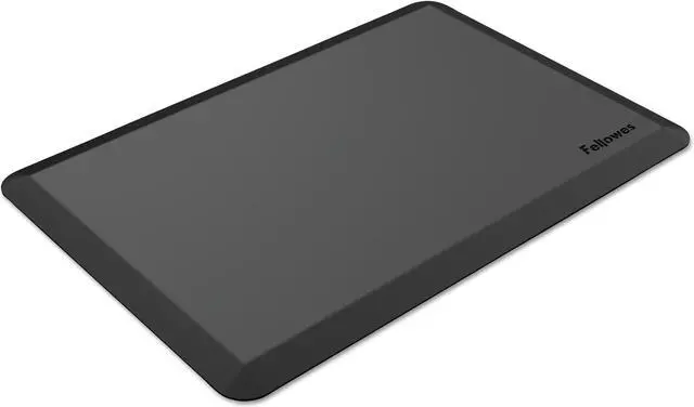 Alt view image 2 of 20 - Fellowes Anti-Fatigue Wellness Mat  Rectangular; Beveled Edges  36" x 24"  Black 8707002
