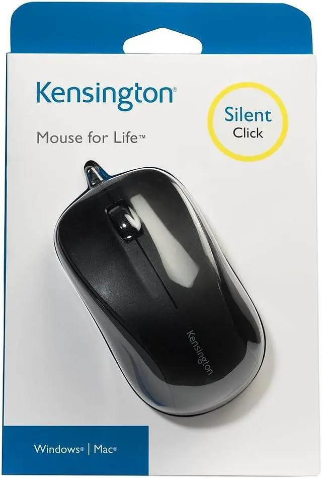 Alt view image 18 of 20 - Kensington k72110us Black 1 x Wheel USB Wired Optical Mouse