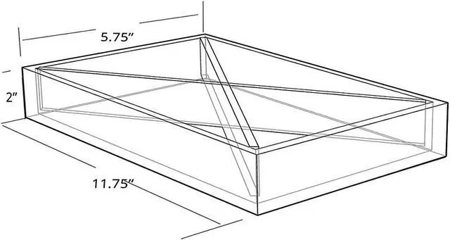 Alt view image 3 of 7 - Azar 4-Compartment Plastic Storage Clear 2/Box (556353)