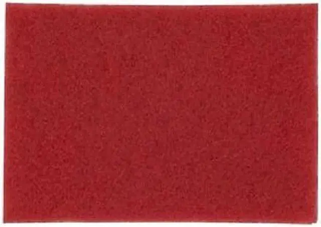 Alt view image 3 of 4 - 3M 5100 Buffing and Cleaning Pad,20 In,Red,PK5