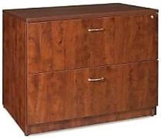 Alt view image 17 of 17 - Lorell Lateral File Anti-tip 35"x22"x29-1/2" Cherry 69433