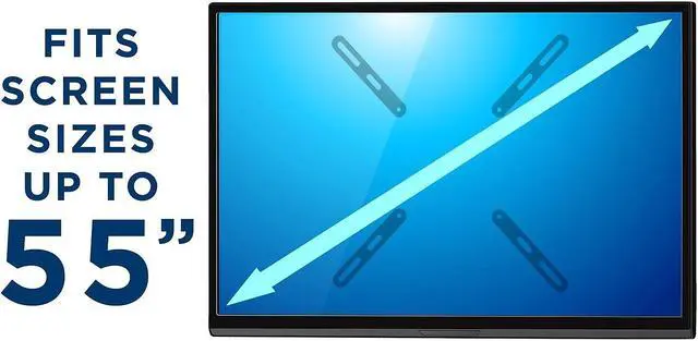 Alt view image 10 of 13 - Mount-It! VESA Mount Adapter Kit | Convert 200x200mm VESA to 400x200 and 400x400mm | 4 Piece Set