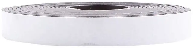 Alt view image 3 of 7 - Baumgartens Adhesive Magnetic Tape, Flexible, 1"x100' Roll, Black 66100