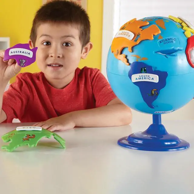 Alt view image 10 of 12 - LEARNING RESOURCES PUZZLE GLOBE