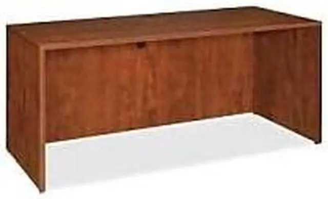 Alt view image 9 of 10 - Lorell Credenza Shell 66"x24"x29-1/2" Cherry 69413