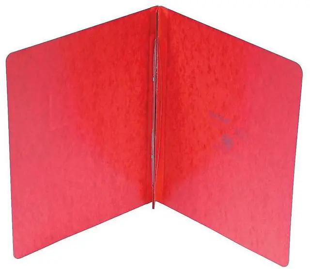 Alt view image 5 of 5 - Oxford 12911 Pressboard Report Cover, Prong Clip, Letter, 3" Capacity, Executive Red
