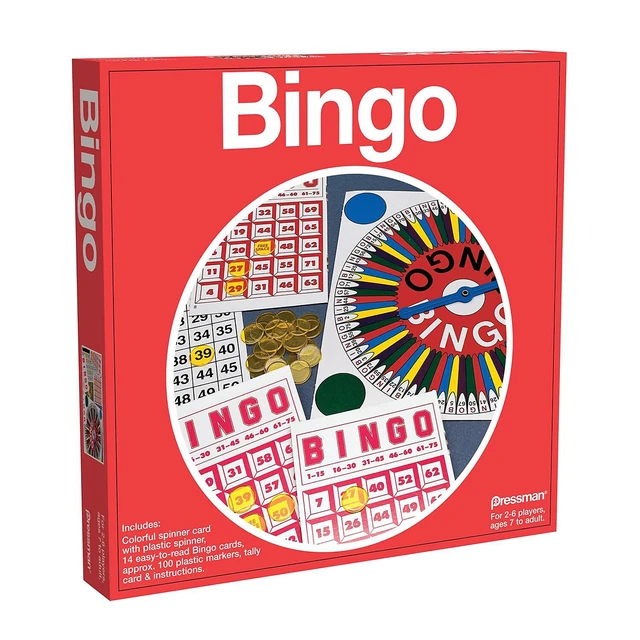 Alt view image 4 of 6 - Pressman Toy 1905-06 Bingo Game