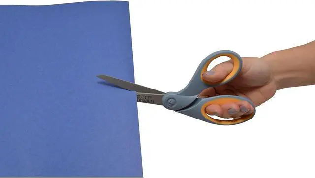 Alt view image 14 of 14 - Westcott Titanium Bonded Scissors 8" Bent 13731
