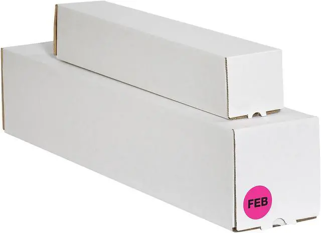 Alt view image 3 of 5 - Tape Logic Months of the Year Labels "FEB" 2" Circle Fluorescent Pink 500/Ro DL6736