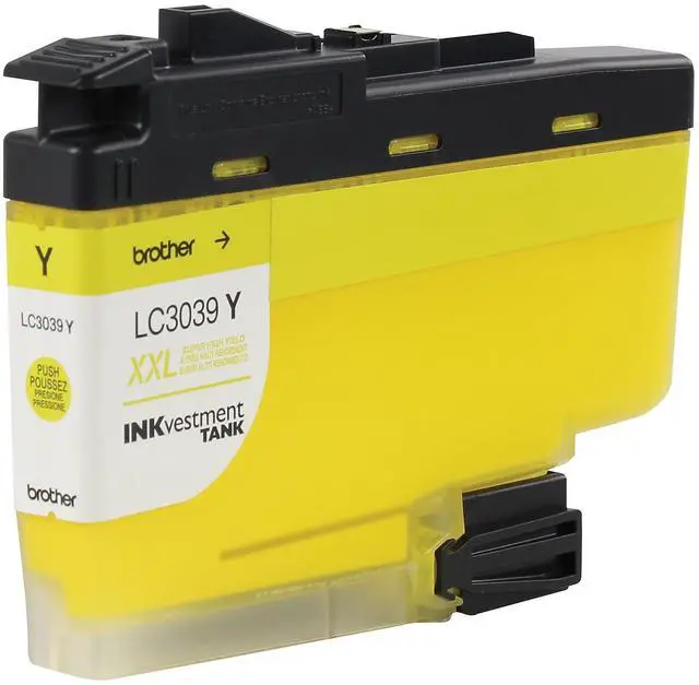 Alt view image 11 of 13 - Brother LC3039Y Ultra High Yield INKvestment Ink Cartridge - Yellow