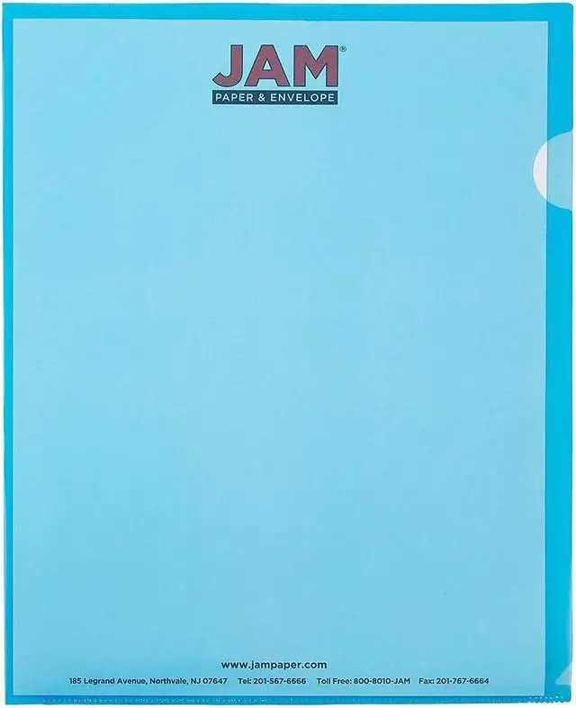 Alt view image 3 of 3 - 9 x 11 1/2 Blue Plastic Sleeve - 120 per pack