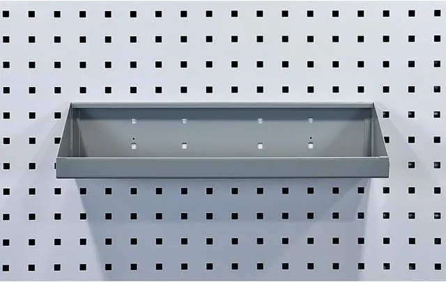 Alt view image 5 of 8 - LocHook 56186 18""Wx6""D Shelf Gray