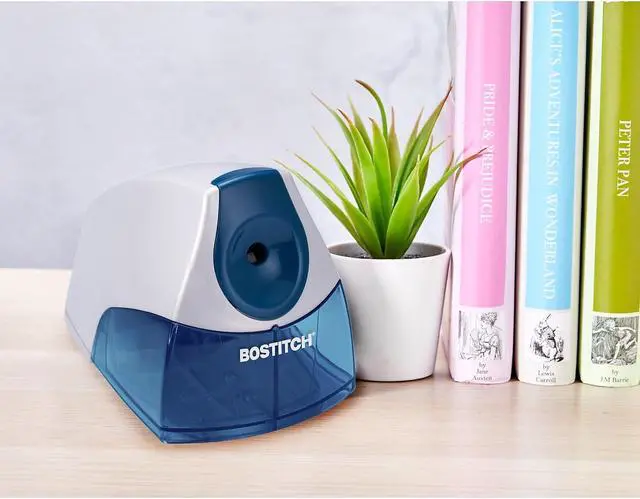 Alt view image 18 of 18 - Bostitch Personal Electric Pencil Sharpener Blue EPS4BLUE