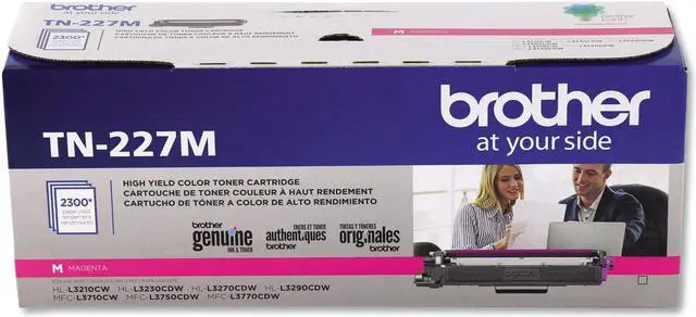 Alt view image 20 of 20 - Brother TN227M High Yield Toner Cartridge - Magenta