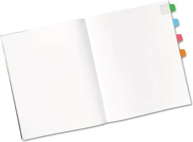 Alt view image 2 of 14 - Avery Ultra Tabs Repositionable Tabs 1 x 1.5 Primary:Blue Green Orange Red 40/Pk
