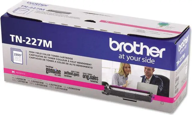 Alt view image 19 of 20 - Brother TN227M High Yield Toner Cartridge - Magenta