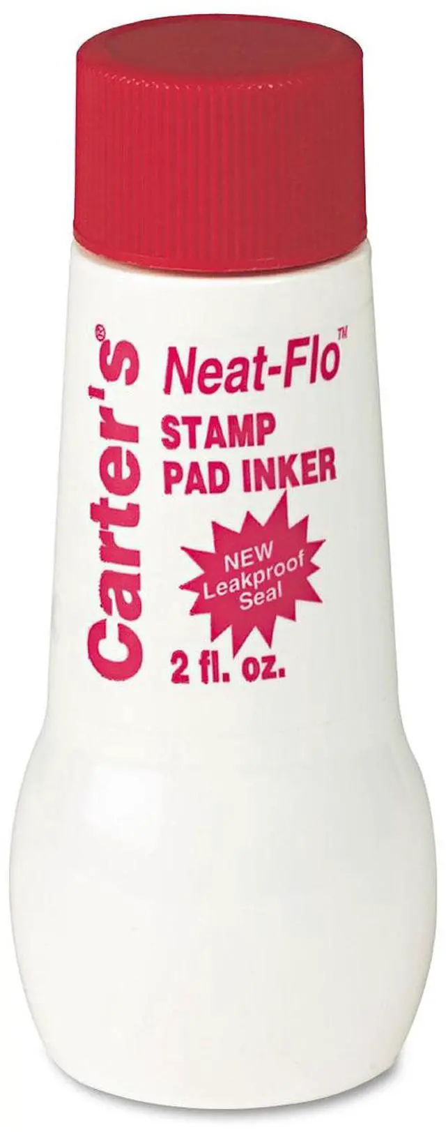 Alt view image 3 of 3 - Neat-Flo Bottle Inker 2 oz/59.15 ml Red