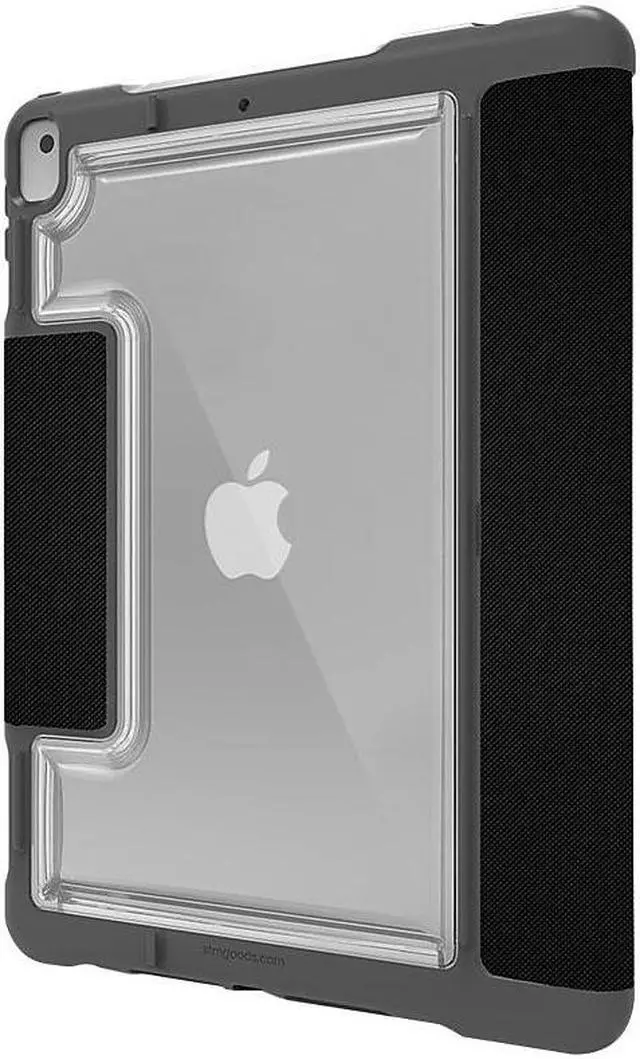 Alt view image 12 of 13 - STM-222-237JU-01 dux Polycarbonate Cover for 10.2" iPad, Black