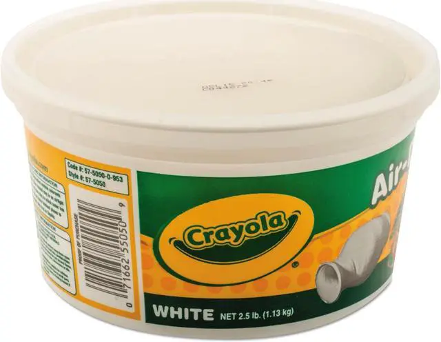Alt view image 4 of 11 - Binney & Smith Crayola Air-Dry Clay, 2 1/2 lbs. 57-5050