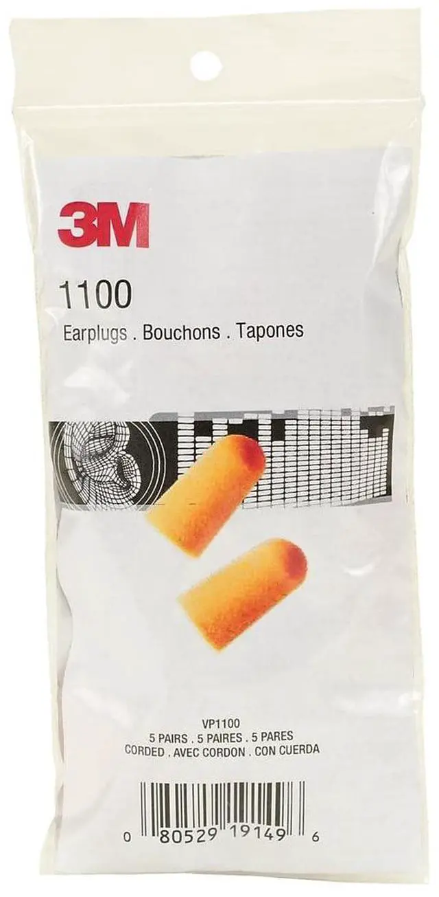 Alt view image 18 of 18 - 3M Uncorded Foam Earplugs, Hearing Conservation 1100