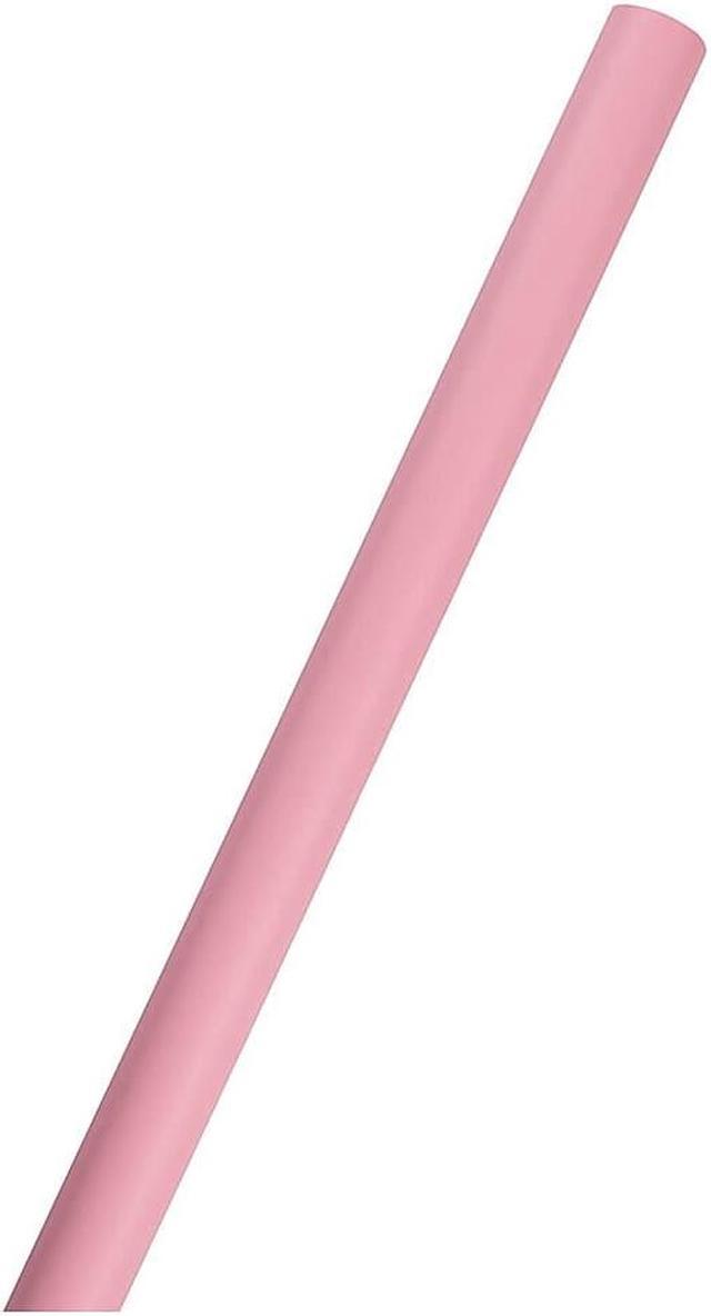 Jam Paper Solid Color Wrapping Paper - 25 Sq ft - Matte Baby Pink - Matte Wrapping Paper Roll - Sold Individually
