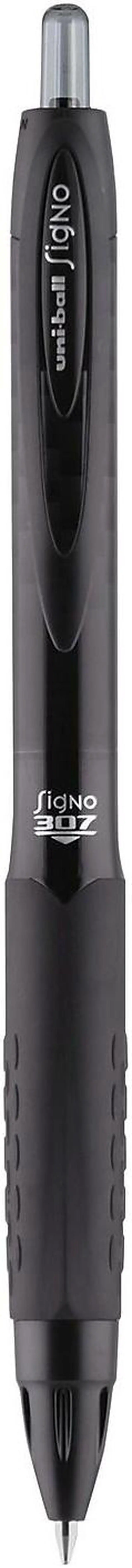 Alt view image 7 of 11 - Uni-ball 307 Gel Pen .7mm Black Ink Dozen 1927258