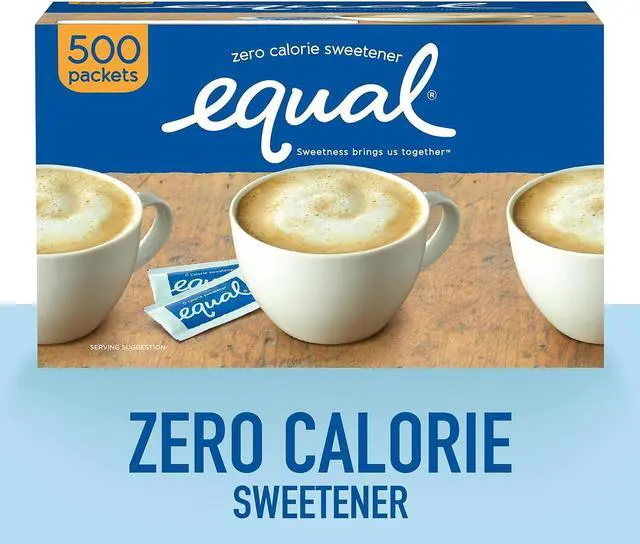 Alt view image 12 of 17 - Equal MRINUT20015448 Sugar Substitute Packets - 1 Box (500 Packets)