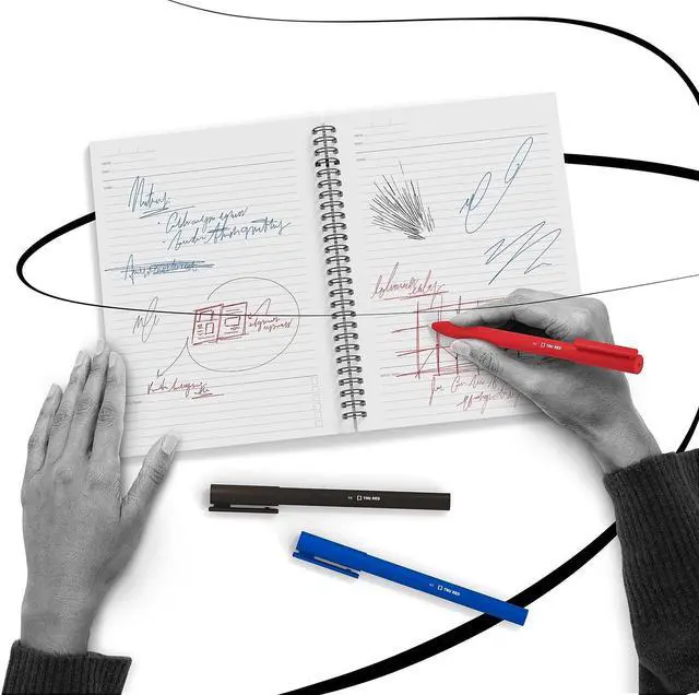 Alt view image 8 of 8 - TRU RED Quick Dry Gel Pens Med Point 0.7mm Blue 24/Pack TR54485