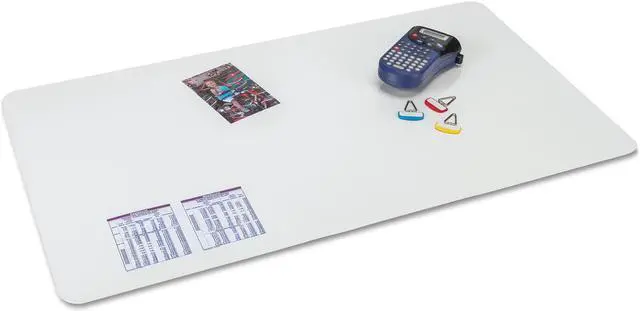 Alt view image 2 of 9 - Artistic KrystalView Desk Pad with Microban 22 x 17 Clear 6070MS