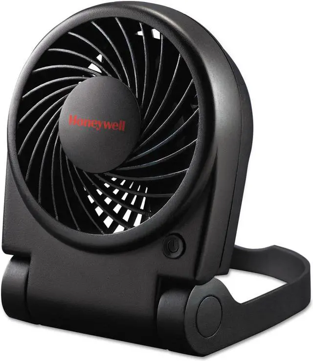 Alt view image 5 of 6 - Honeywell Turbo On The Go USB/Battery Powered Fan Black HTF090B