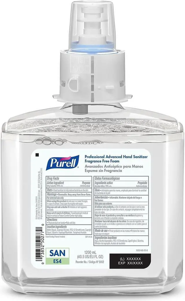 Alt view image 8 of 8 - PURELL Healthcare Advanced Hand Sanitizer Gentle 5051-02